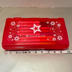 American Girl pen & pencil case